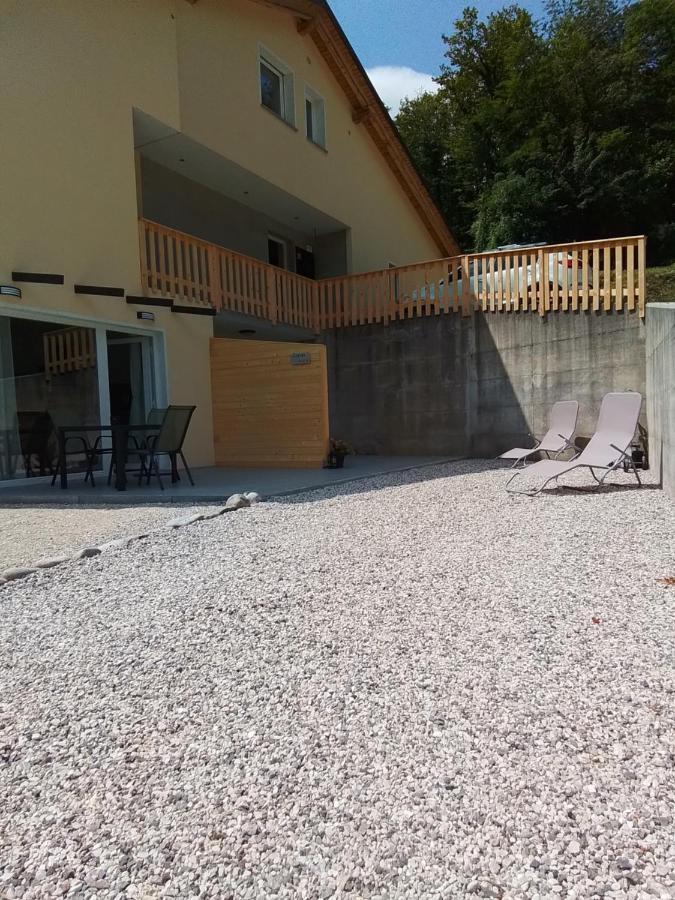Hisa Za Gradom Appartement Kobarid Buitenkant foto