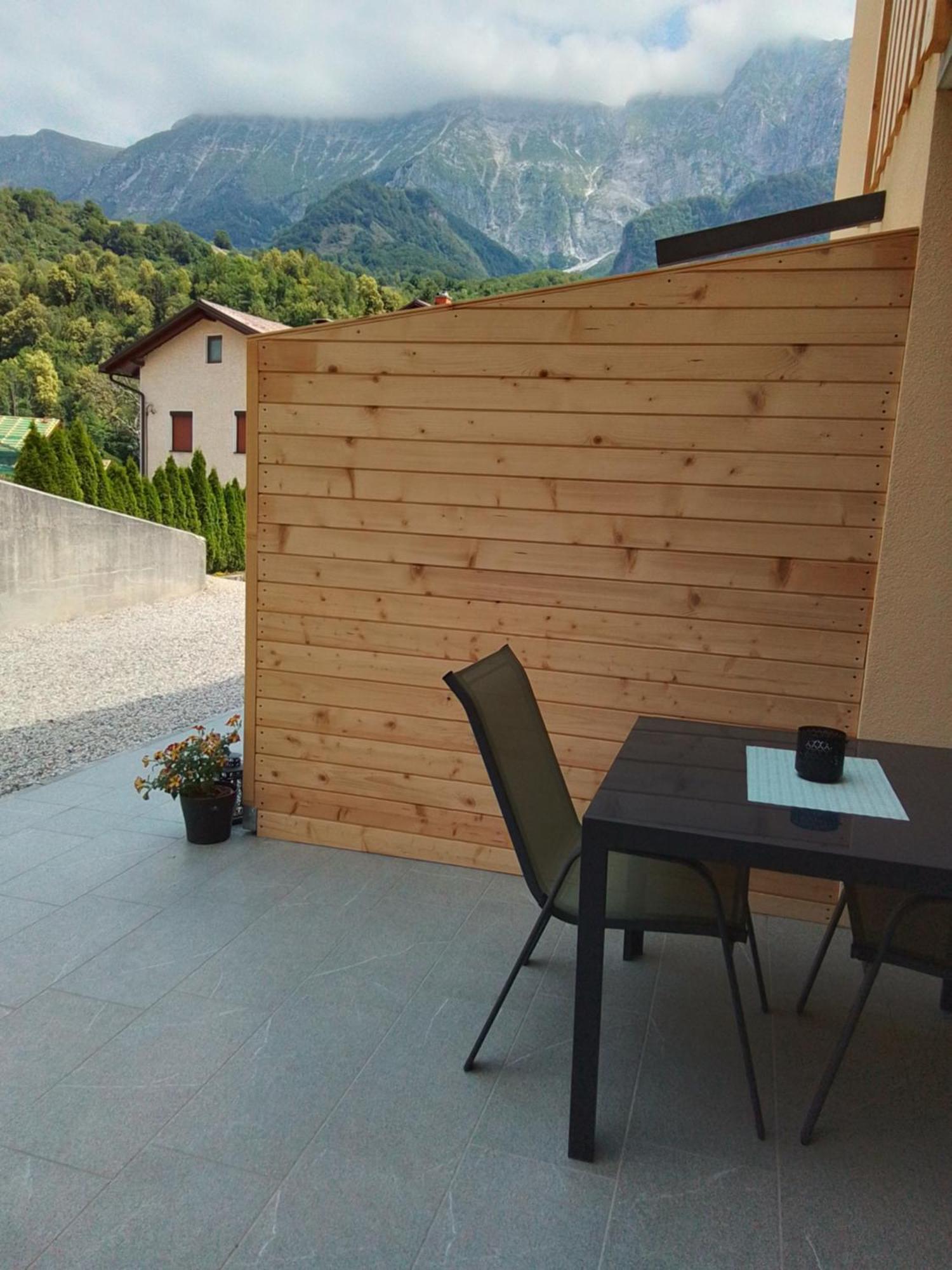 Hisa Za Gradom Appartement Kobarid Buitenkant foto